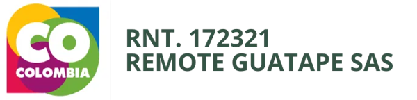 Registered tourism operator: RNT 172321 · REMOTE GUATAPE SAS